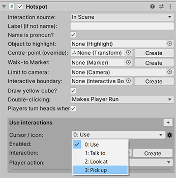 Creating new Interaction icons | Adventure Creator